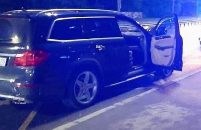 В Киеве пьяный водитель устроил серьезное ДТП и пытался подставить жену, фото