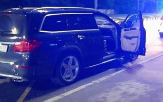 В Киеве пьяный водитель устроил серьезное ДТП и пытался подставить жену, фото