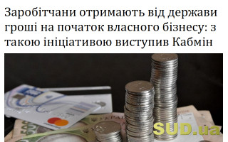 Заробітчани отримають від держави гроші на початок власного бізнесу: з такою ініціативою виступив Кабмін
