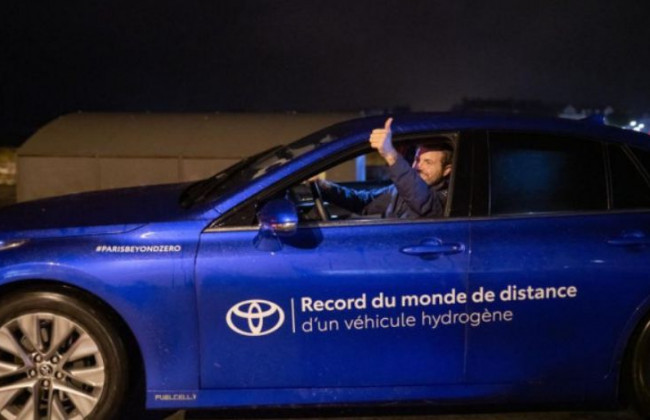 Toyota Mirai установила мировой рекорд по пробегу без дозаправки