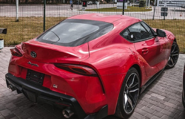 В Украине заметили новую Toyota Supra