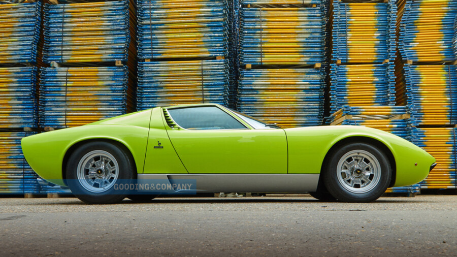 На аукцион выставили уникальный Lamborghini Miura P400 S 1968 года