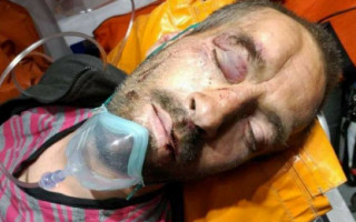 В Киеве разыскивают родственников мужчины, которого нашли избитым: фото