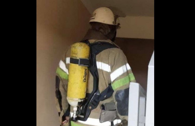 В Киеве вспыхнула квартира в жилом доме