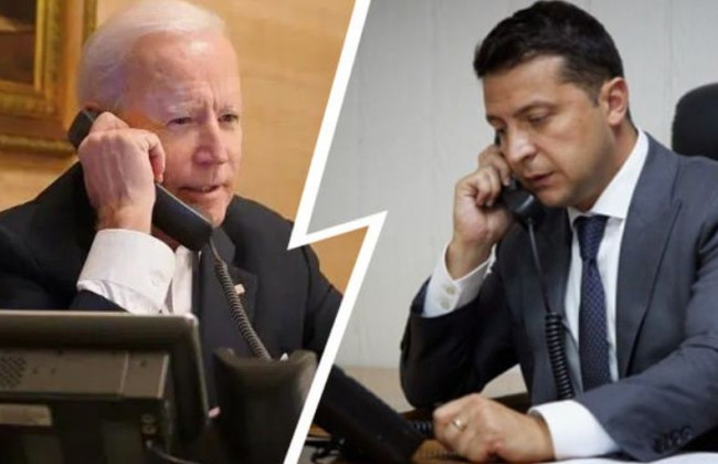 Байден проведет телефонный разговор с Зеленским