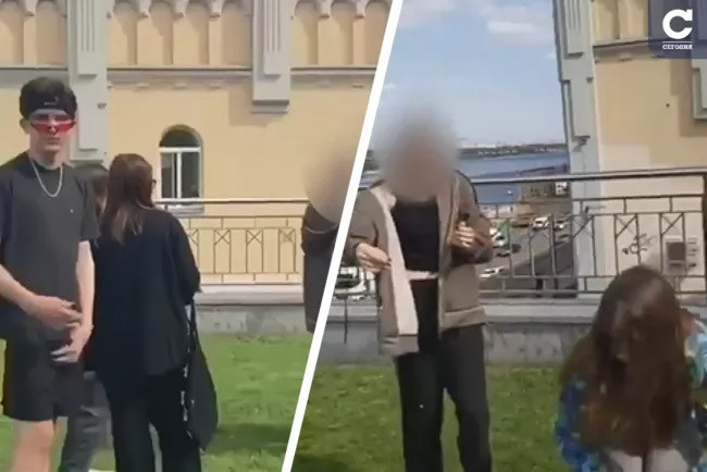 В Киеве подростки на камеру избили и забросали яйцами девочку