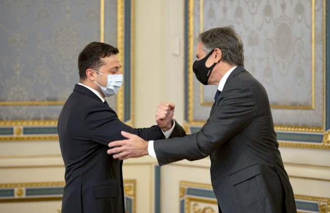 Северный поток-2: Блинкен ответил Зеленскому, что США предупреждали Украину о решении по санкциям