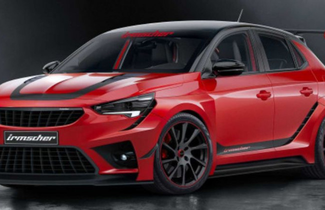 Opel Corsa превратился в брутального зверя, фото