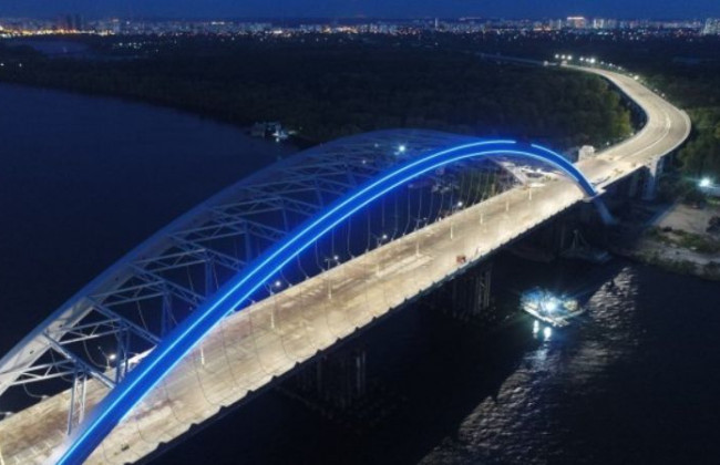 Кличко сообщил детали о ходе строительства на Подольско-Воскресенском мосту