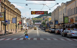 В Киеве пешеходную улицу Сагайдачного временно откроют для авто