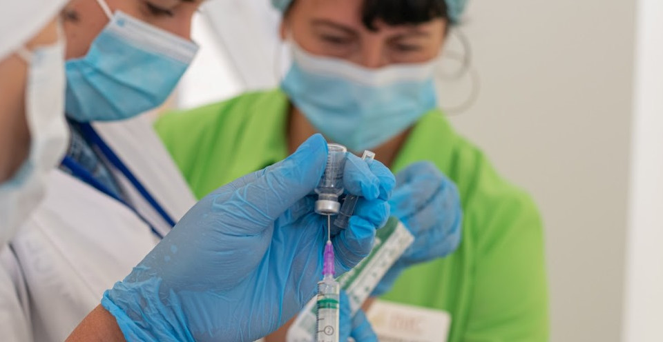 В Днепре открыли областной центр вакцинации от коронавируса