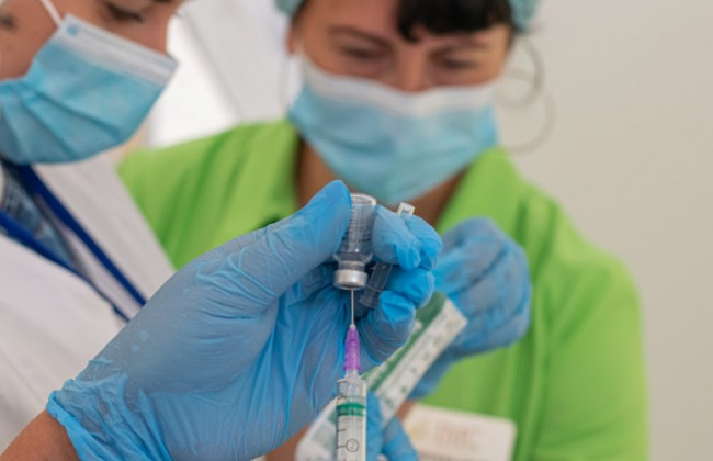 В Днепре открыли областной центр вакцинации от коронавируса