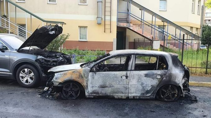 У Києві спалили автомобіль активіста