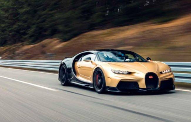 Bugatti тестирует новую версию Chiron на скорости 440 км/ч