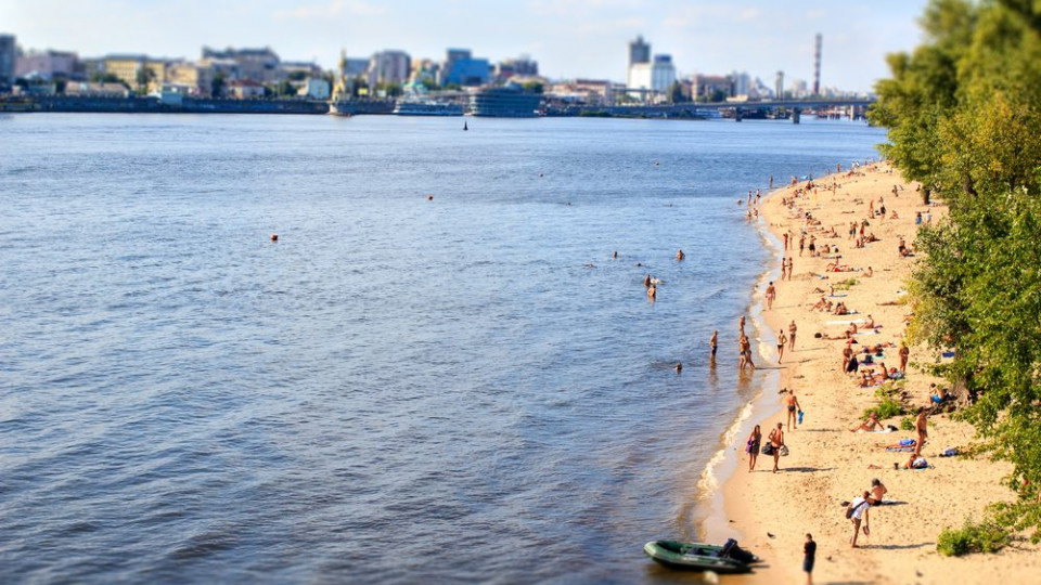 Пляжи Киева: где уже можно купаться