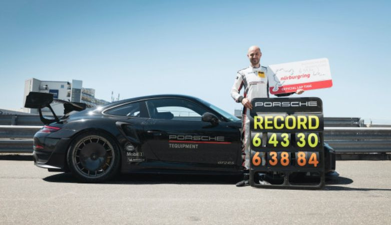 Porsche 911 GT2 RS побил рекорд, видео