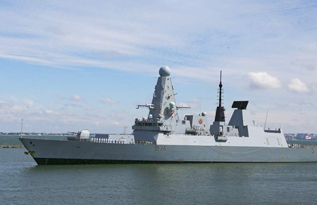 Появилось видео с британского эсминца во время инцидента в Черном море