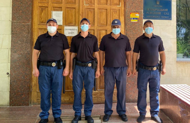 Каланчацький райсуд Херсонської області перейшов під захист Служби судової охорони