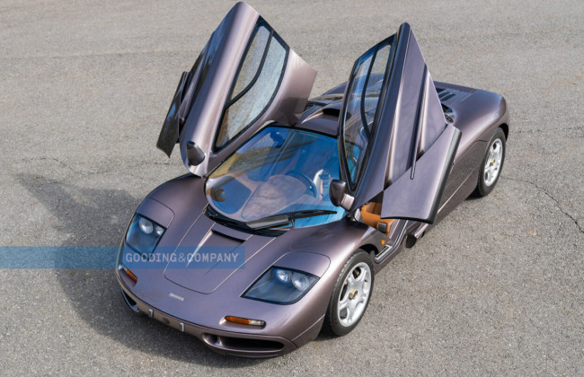 На аукцион выставили 25-летний McLaren F1 за $15 млн
