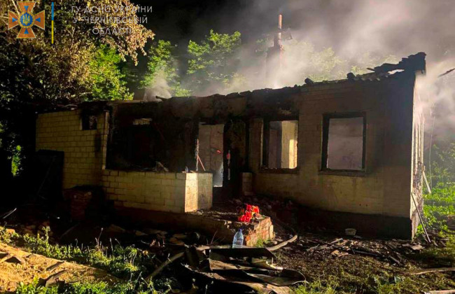На Чернігівщині під час пожежі житлового будинку загинуло молоде подружжя