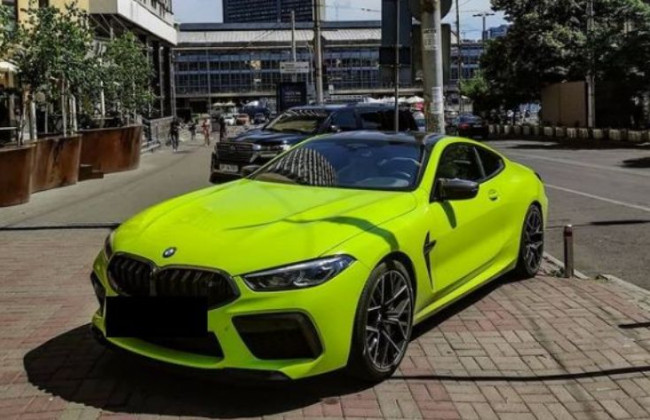 В Украине заметили элитный BMW за 6 миллионов, фото