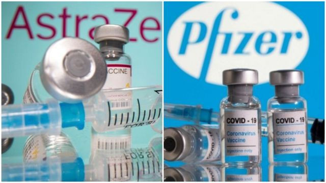 Смешивание вакцин AstraZeneca и Pfizer дает высокие уровни антител: исследование