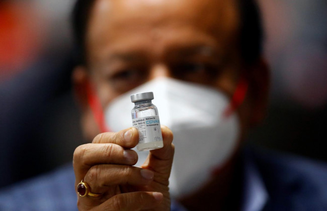 Индийская вакцина Covaxin эффективна против дельта-штамма на 63%