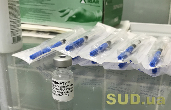 Вакцинация от COVID-19: за сутки в Украине привили 38,8 тысяч человек