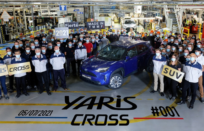 Toyota начала выпускать в Европе новую компактную модель Yaris Cross