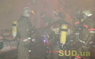 В Киеве сгорела припаркованная иномарка