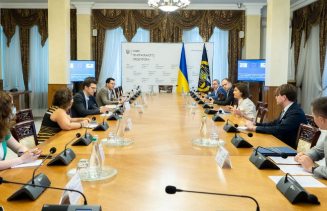 Ірина Венедіктова обговорила із представниками європейських інституцій судову реформу