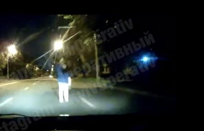 В столице Hyundai на скорости снес пешехода