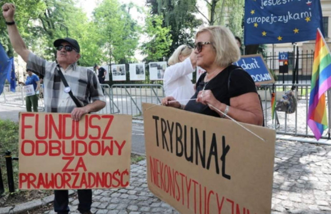 Суд ЕС одобрил жесткое решение против Польши, которое касается судебной системы