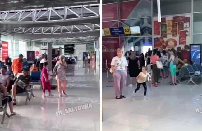 В Харьковском аэропорту на семь часов застряли туристы