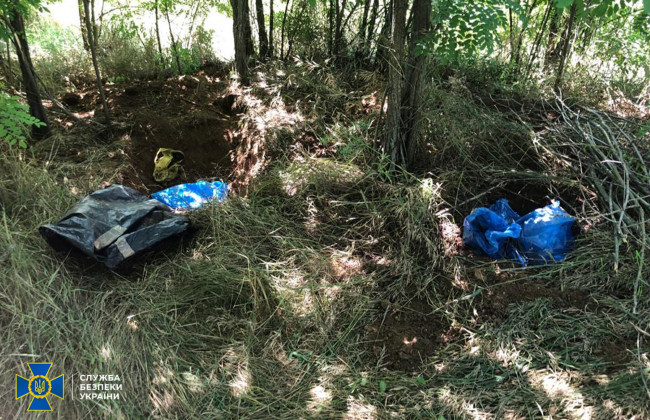 На Одещині виявлені чотири схрони з вибухівкою