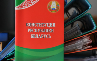 Обнародованы предложения по поправкам в конституцию Беларуси