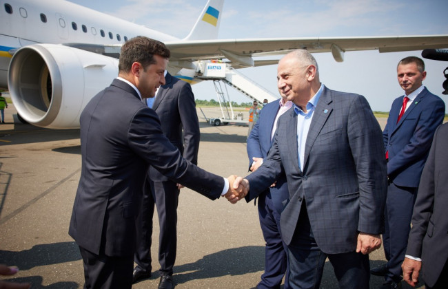 Визит Зеленского в Грузию: Президент ознакомился с ситуацией в сфере безопасности на границе с Абхазией