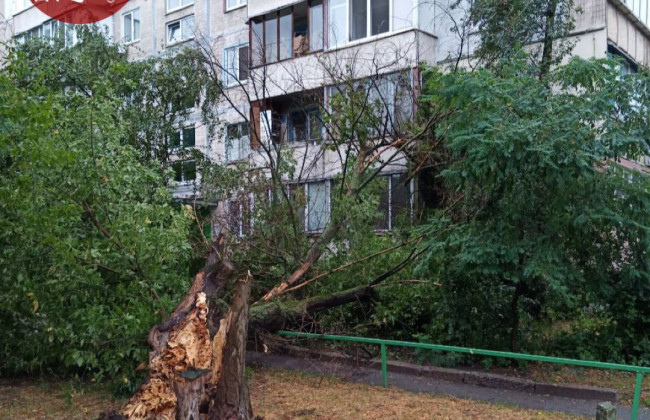 Киев опять пошел под воду: кадры последствий