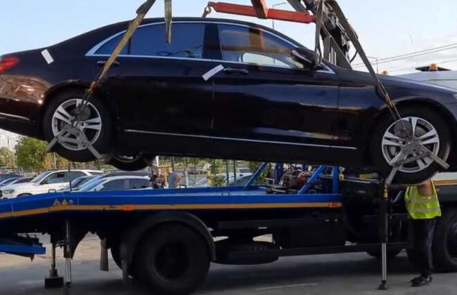 В Киеве владелец автосалона присваивал чужие автомобили, видео