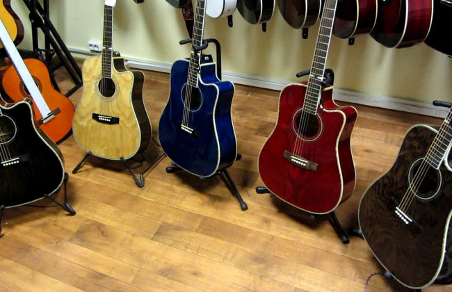 В Киеве открылся уникальный музей гитар: фото