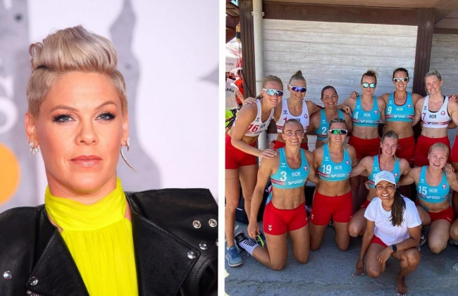 Pink готова заплатить штраф за бикини