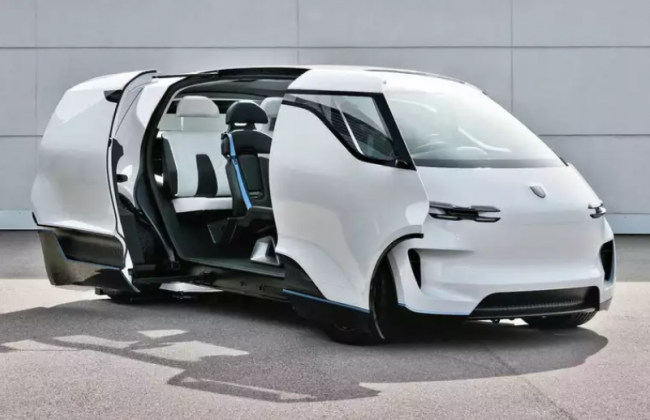 У Porsche появился футуристический минивэн: фото