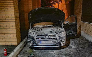 Підпал авто підприємця на Печерську: у Києві затримали одеситів