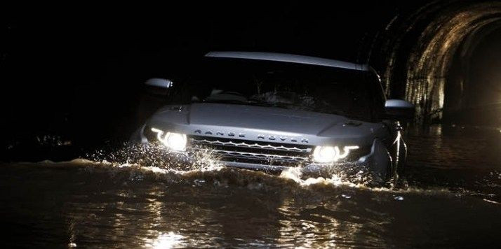 Range Rover, который пойдет вплавь: видео