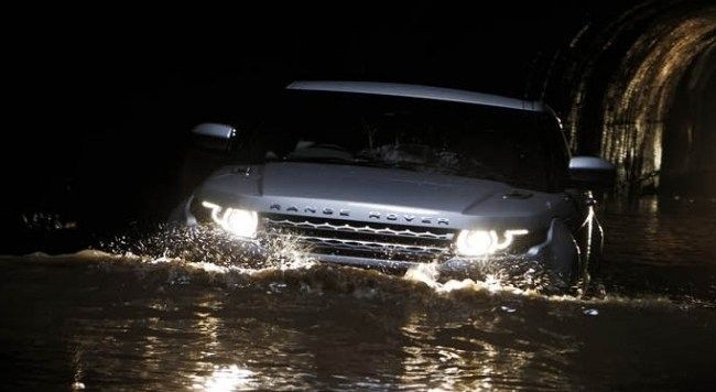 Range Rover, который пойдет вплавь: видео