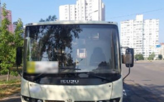 В Киеве пьяный водитель маршрутки перевозил пассажиров