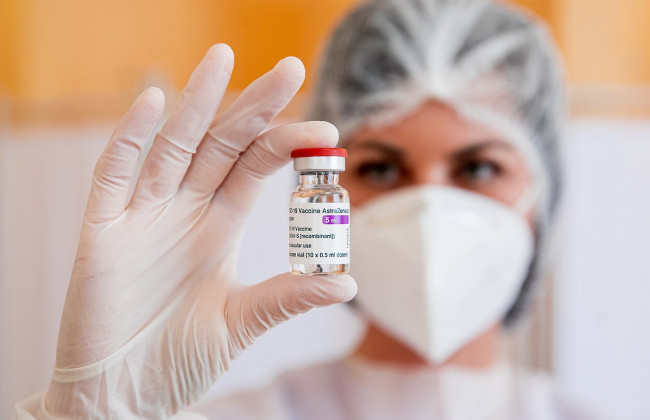 Литва передала Украине 54 тысяч доз вакцины AstraZeneca