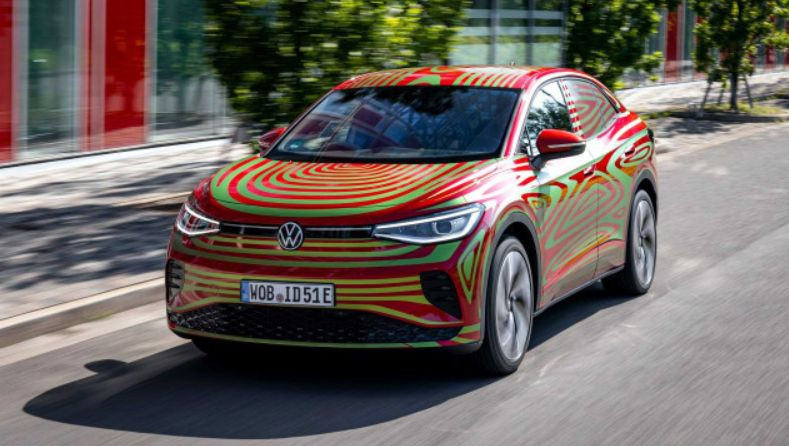 Volkswagen показал спортивный электрический кроссовер