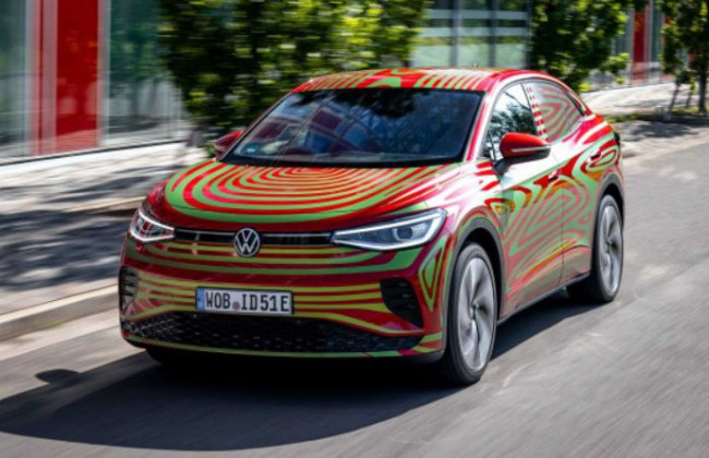 Volkswagen показал спортивный электрический кроссовер