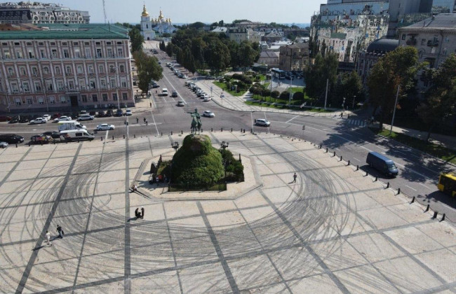 Съемки дрифта на Софийской площади: полиция открыла уголовное дело